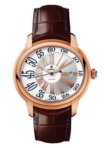 Review Audemars Piguet Millenary 15320OR.OO.D093CR.01 Selfwinding 3 Hands Date mens watch replica